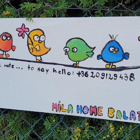 Mila Home Balaton Balatonfůzfő Εξωτερικό φωτογραφία